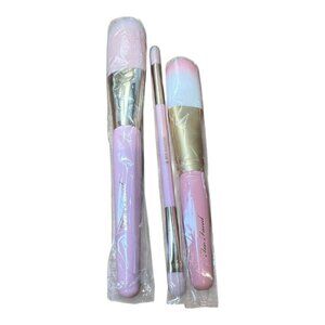 Too Faced Makeup Brushes Set Of 3 Eye Shadow Foundation Bronzer Blush